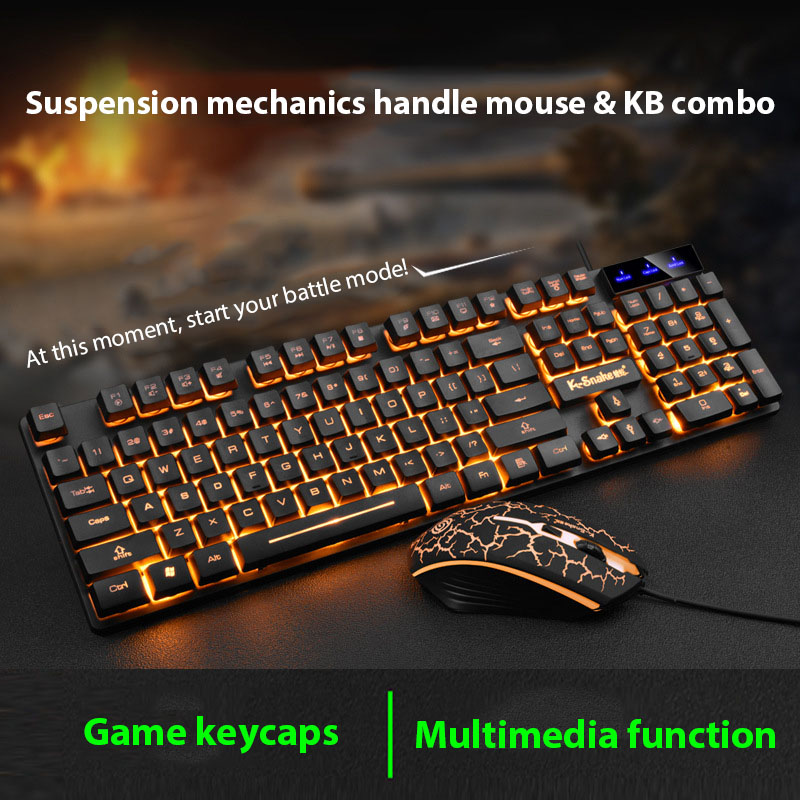 Gaming Keyboard And Mouse Mobile - KM320 Keyboard And Mouse Set Waterproof