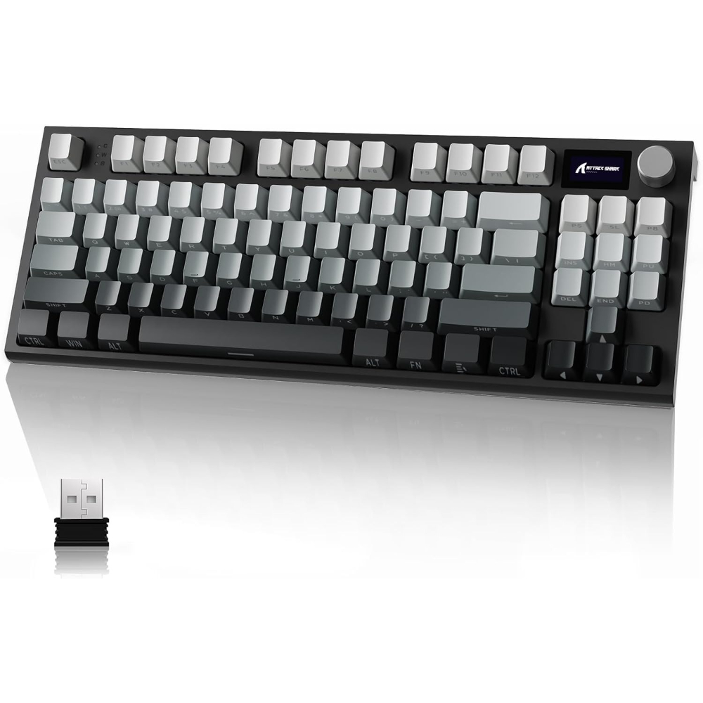 Gaming Keyboard Corsair - ATTACK SHARK K86 RGB 75% Wireless