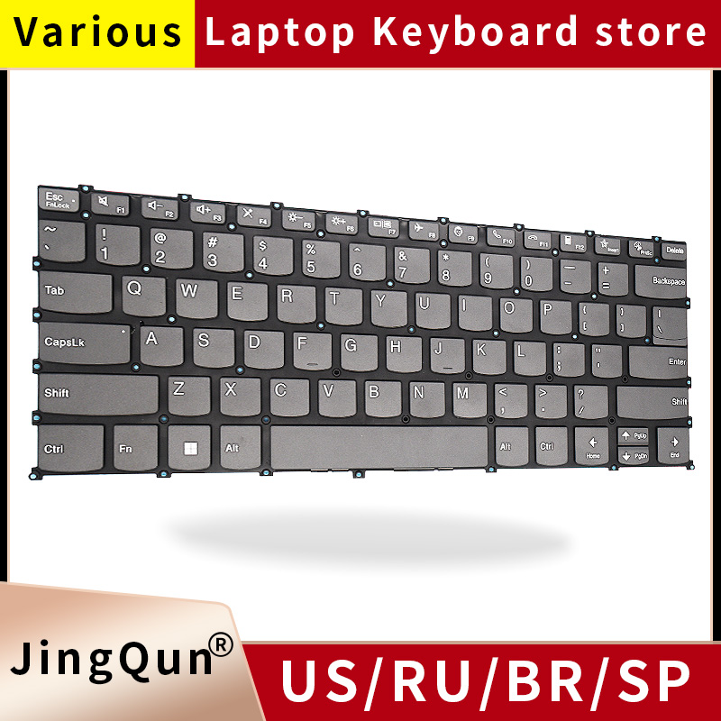 Gaming Keyboard Backlit - UK Spanish PT-BR Brazil Backlit Keyboard