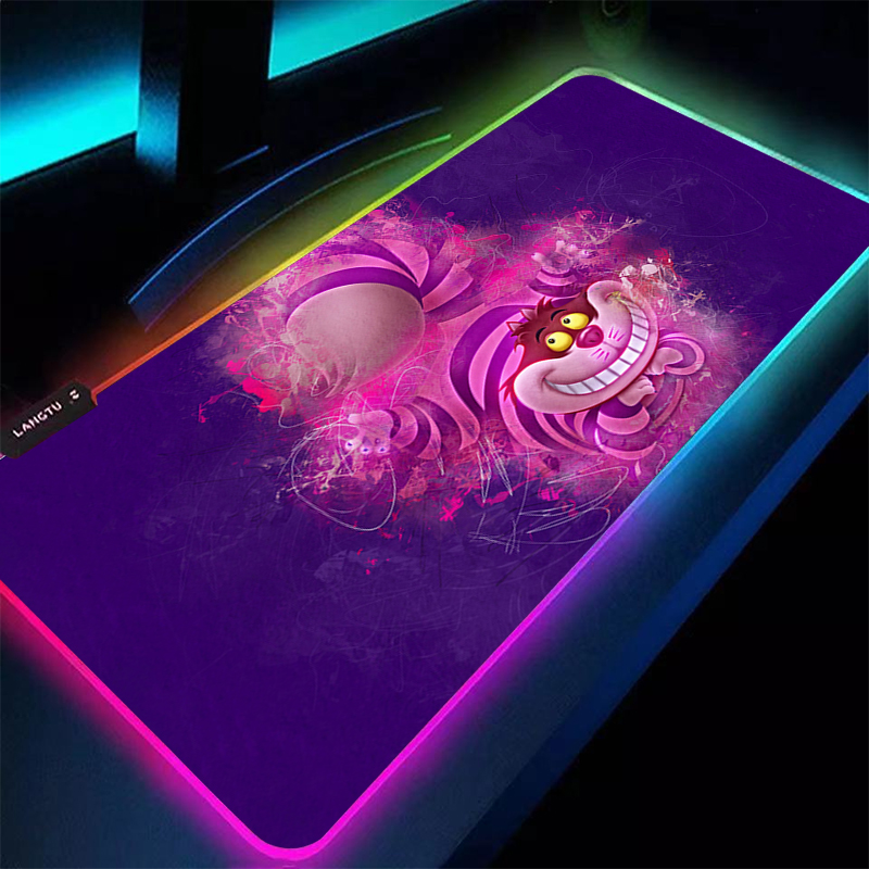Gaming Keyboard Nearby - Large Mouse Pad RGB A-Alices in