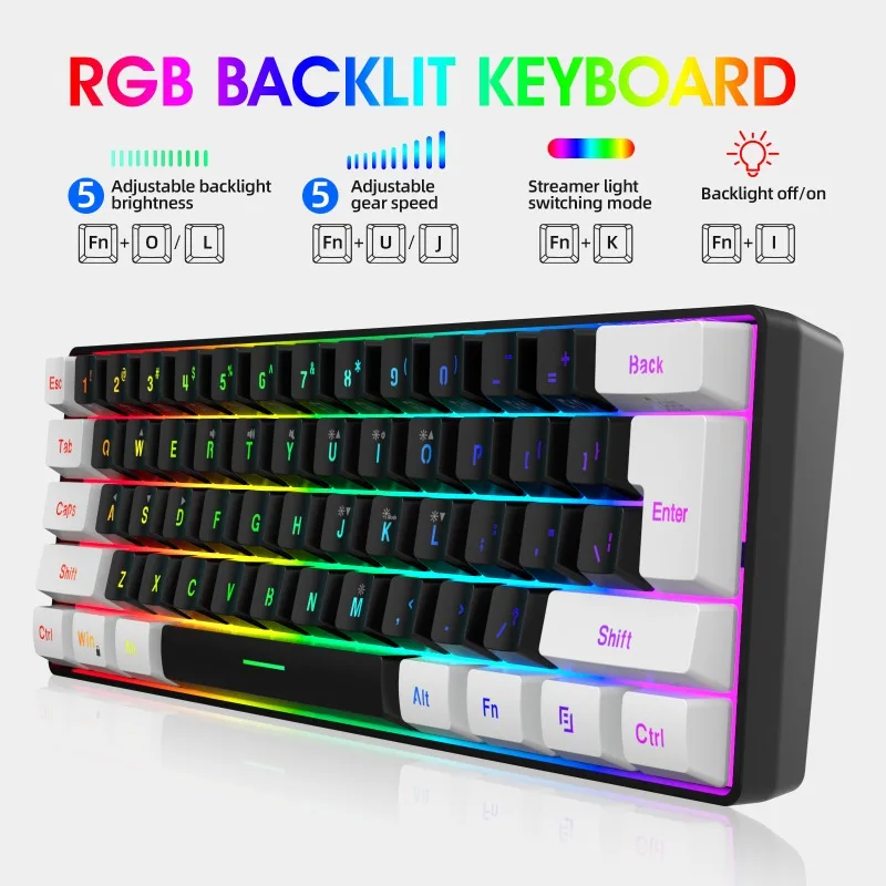 Keyboard and Mouse 60% Compute - огляд і ціна Gaming Keyboard Ergonomics