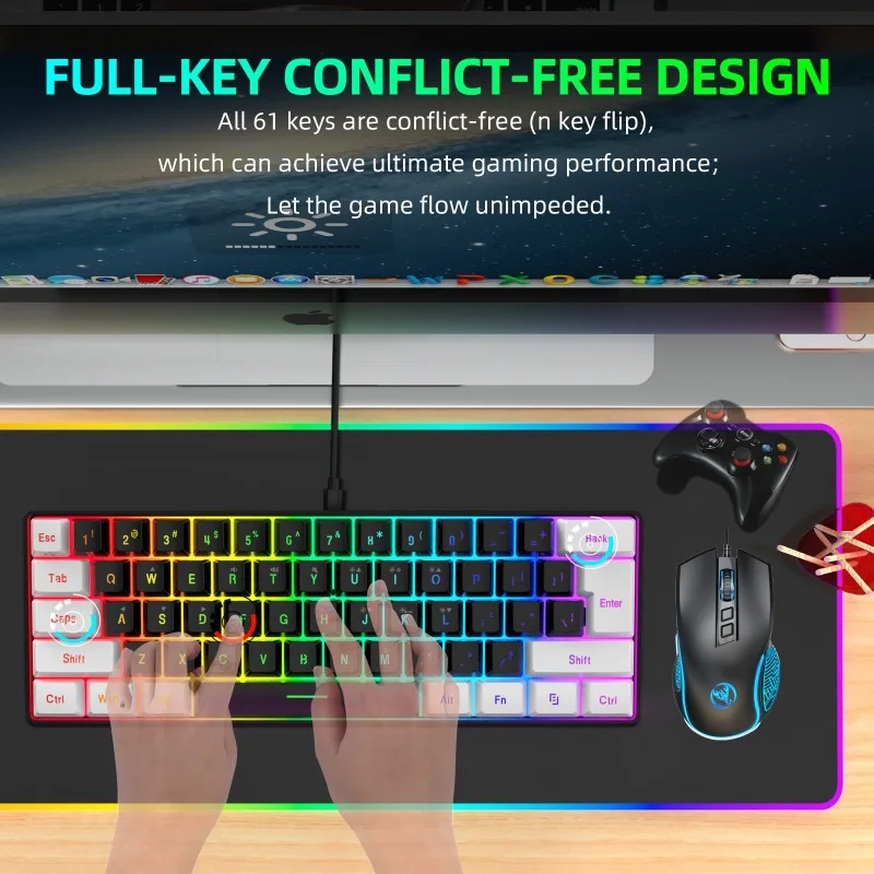 Keyboard and Mouse 60% Compute - огляд і ціна Gaming Keyboard Ergonomics