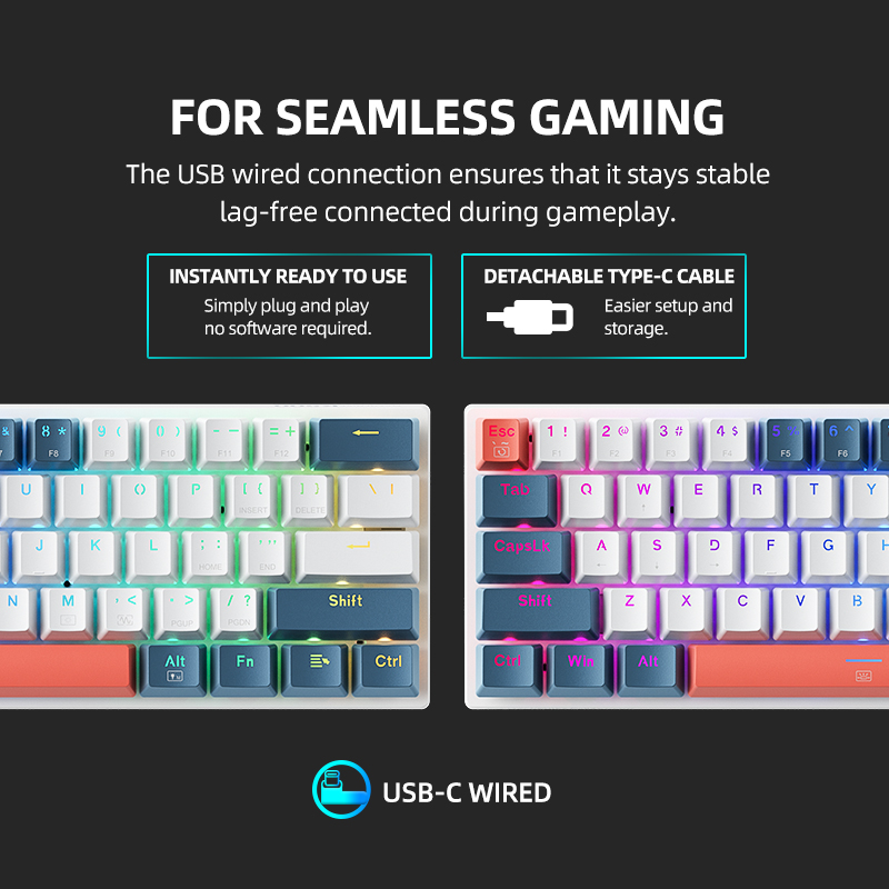 K500-B61 Machenike Mini Mechan - огляд і ціна Gaming Keyboard E Yooso