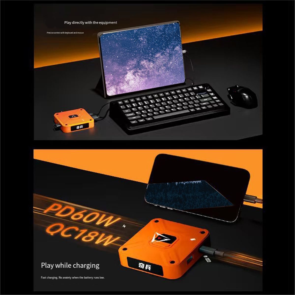AX360M Keyboard and Mouse Adap - огляд і ціна Gaming Keyboard And Mouse Mobile