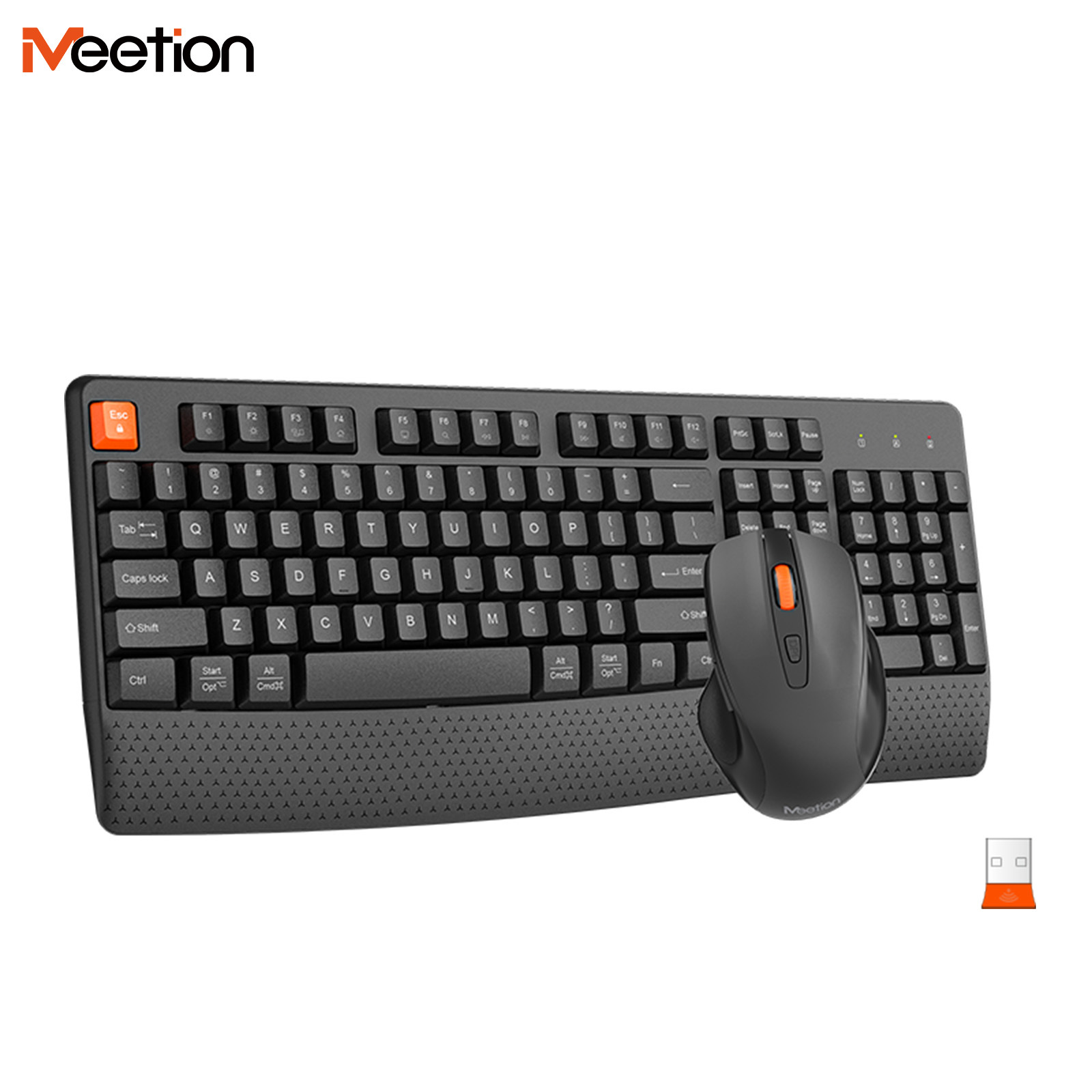2.4G Wireless Office Keyboard  - огляд і ціна Gaming Keyboard No Noise