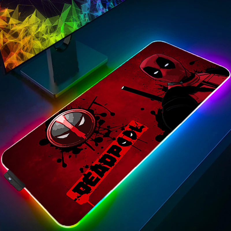 LED Mouse Pad Gaming Backlight - огляд і ціна Gaming Keyboard Nearby