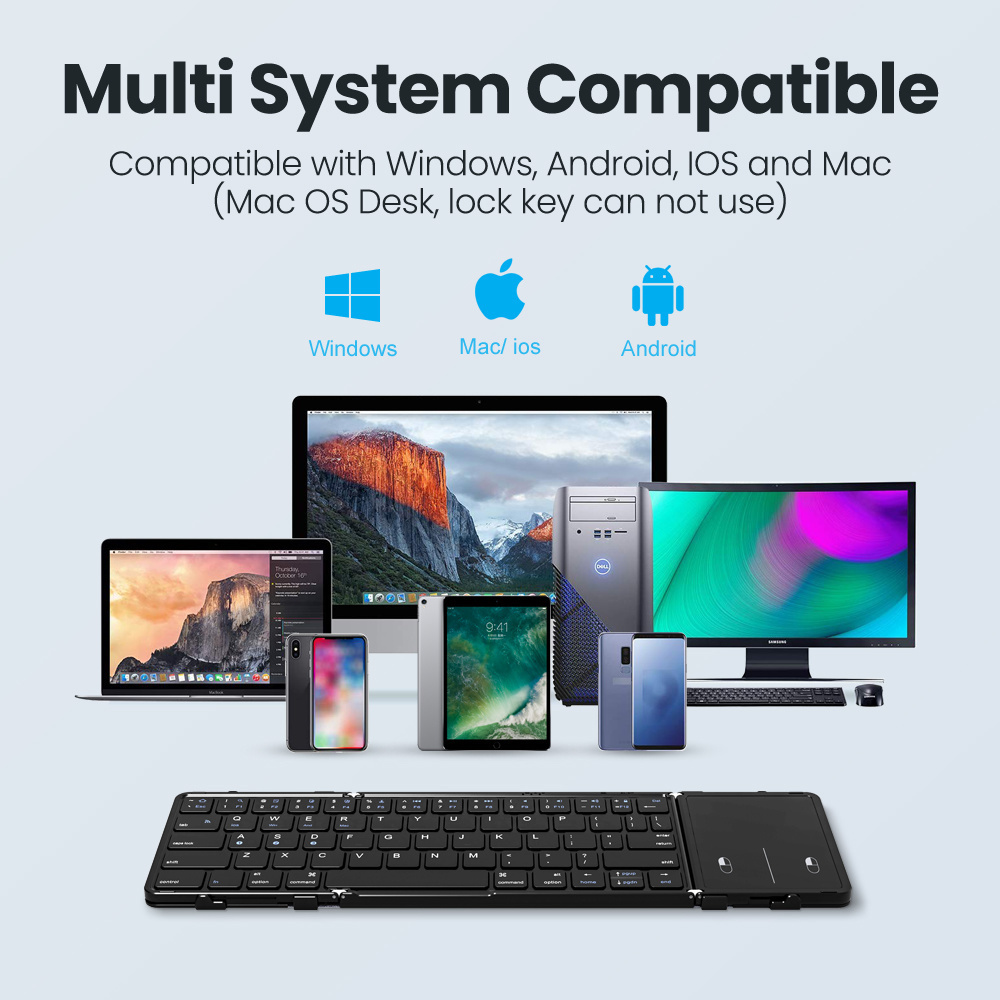 BOW Korea/Russia Wireless Fold - огляд і ціна Gaming Keyboard No Number Pad
