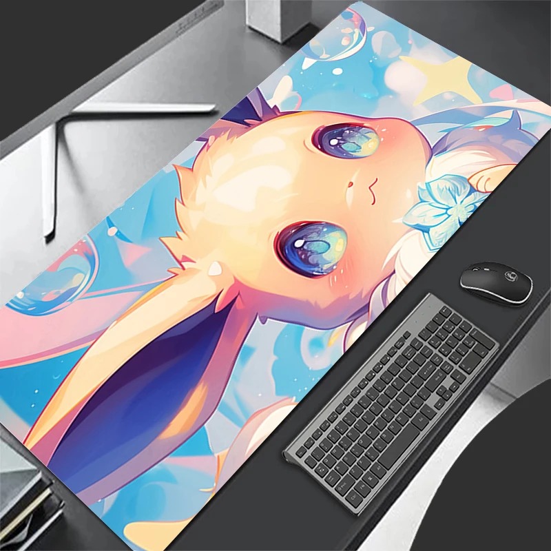 P-Pokemon Eevee Anime Gaming M - огляд і ціна Gaming Keyboard Easy To Clean