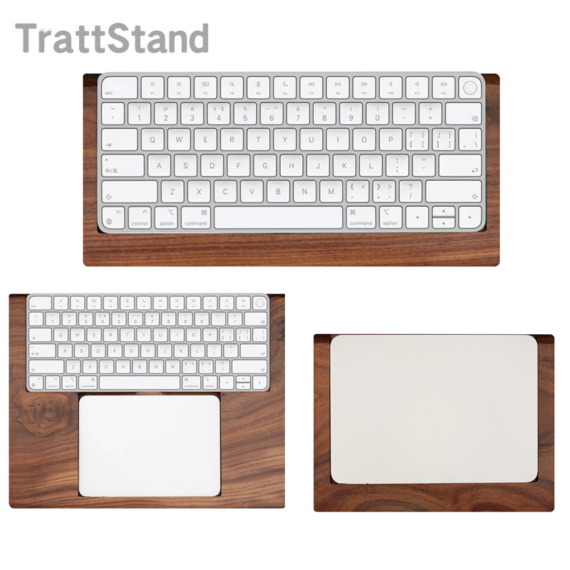 2 in 1 Walnut Solid Wooden Tra - огляд і ціна Wrist Rest Wood