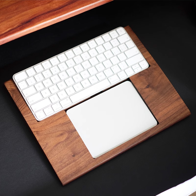2 in 1 Walnut Solid Wooden Tra - огляд і ціна Wrist Rest Wood