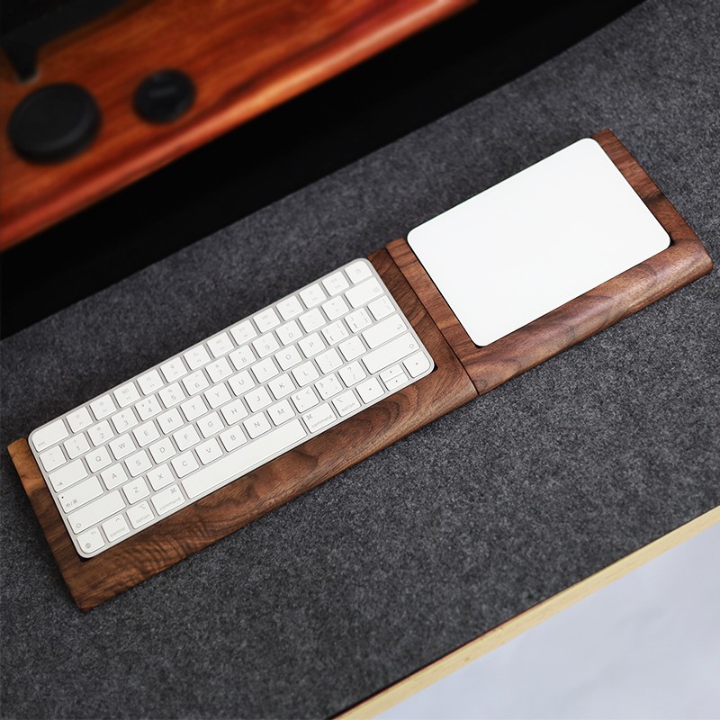 2 in 1 Walnut Solid Wooden Tra - огляд і ціна Wrist Rest Wood