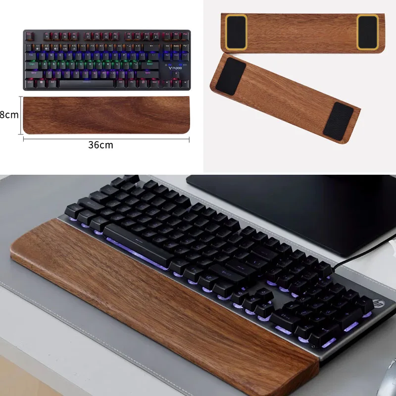 Solid Wood Keyboard Palm Rest  - огляд і ціна Wrist Rest Wood