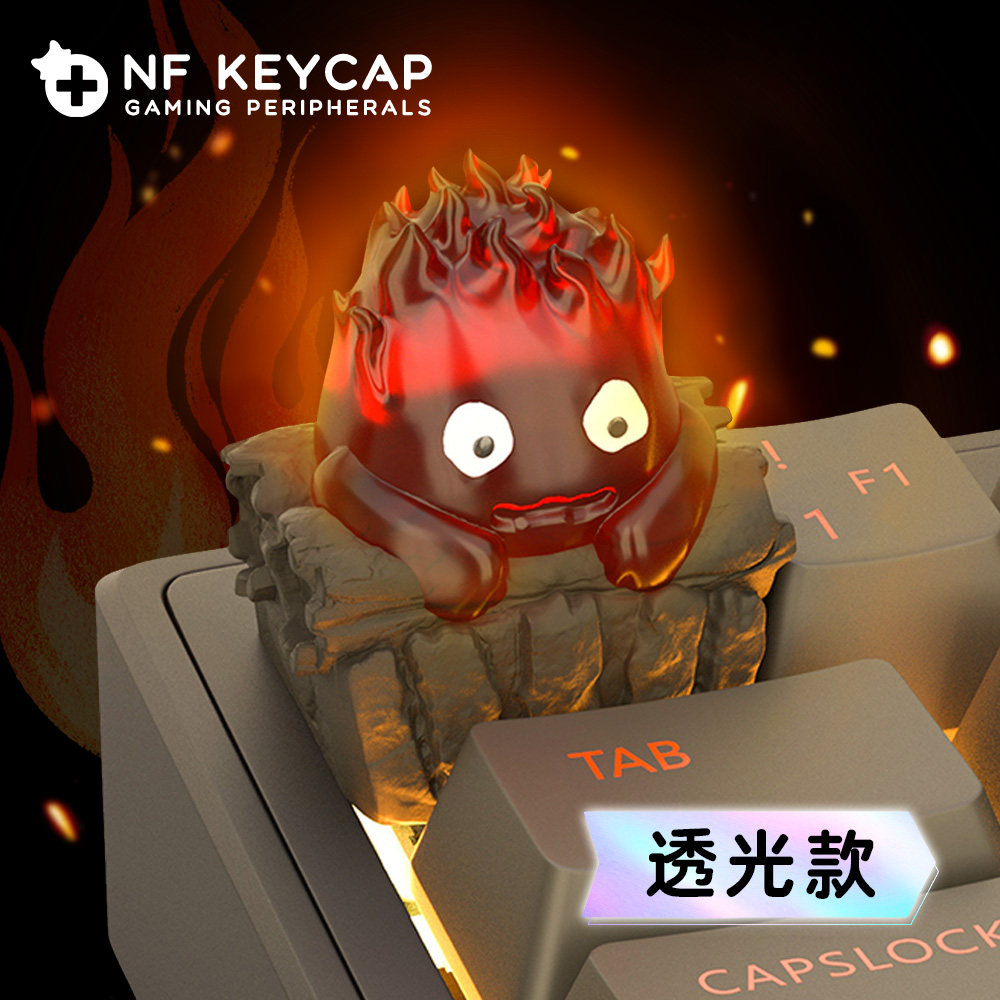 NF Keycap Calcifer Howls Movin - огляд і ціна Gaming Keyboard Backlit