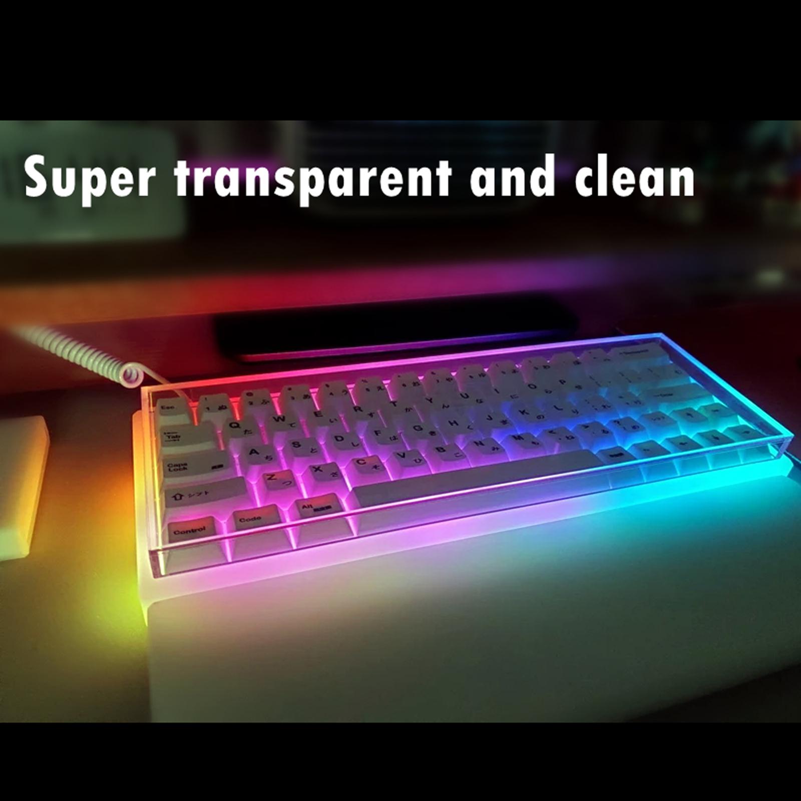 Acrylic Mechanical Keyboard Du - огляд і ціна Gaming Keyboard Ergo