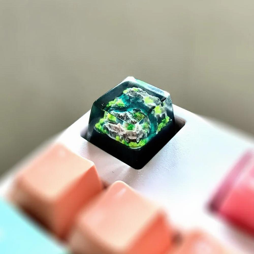 Mountain and Sea Keycaps Artis - огляд і ціна Gaming Keyboard Affordable
