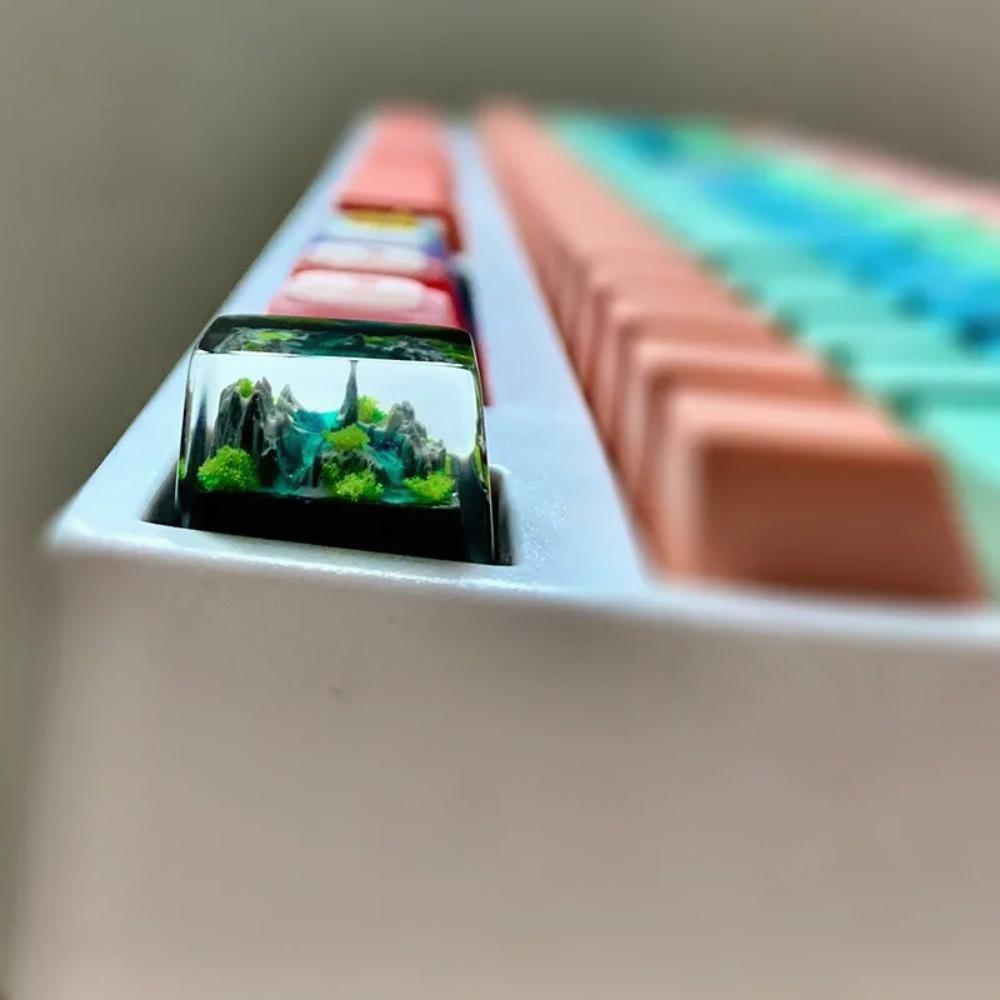 Mountain and Sea Keycaps Artis - огляд і ціна Gaming Keyboard Affordable
