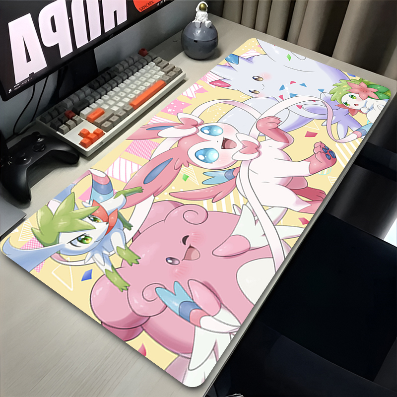 Large Pink Cute Mousepad XXL G - огляд і ціна Gaming Keyboard Easy To Clean