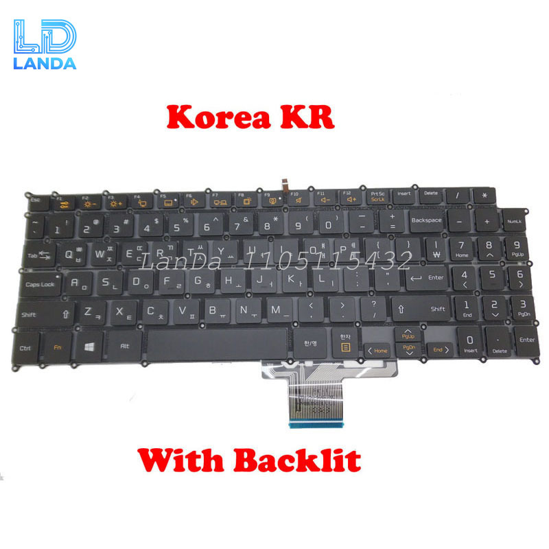 Laptop Backlit Korean KR Engli - огляд і ціна Gaming Keyboard Backlit