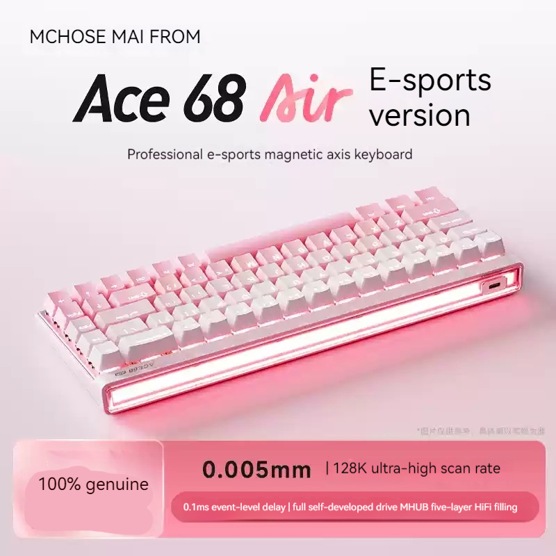 Mchose Ace68 Air Magnetic Axis - огляд і ціна Gaming Keyboard Ergo