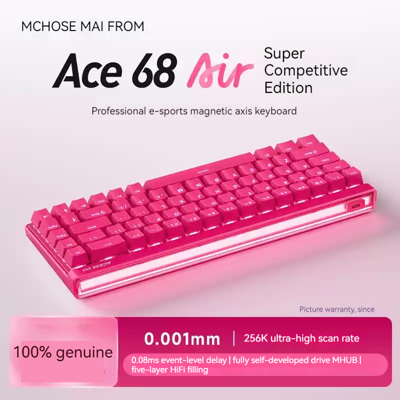 Mchose Ace68 Air Magnetic Axis - огляд і ціна Gaming Keyboard Ergo