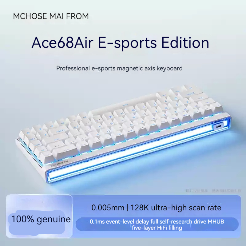 Mchose Ace68 Air Magnetic Axis - огляд і ціна Gaming Keyboard Ergo