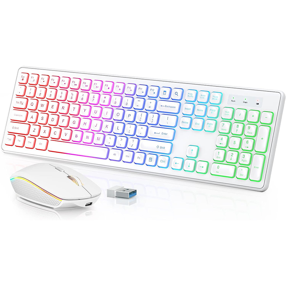 Backlit Wireless Keyboard and  - огляд і ціна Gaming Keyboard That Is Quiet